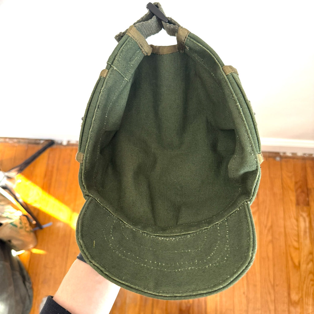 "Unfaded green" Utility cap