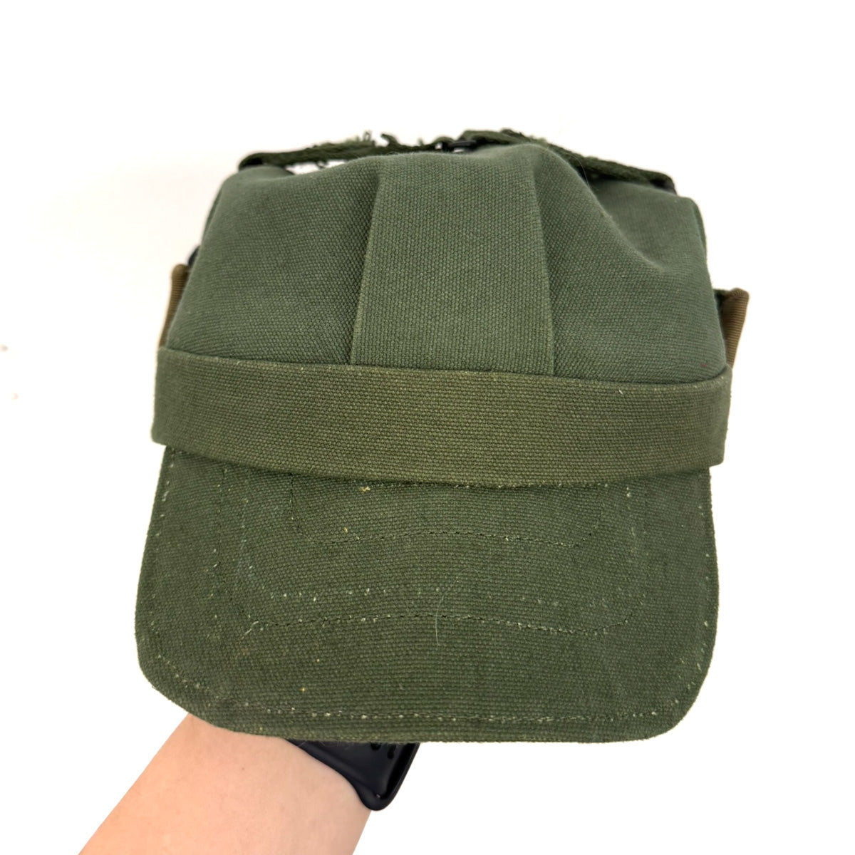 "Unfaded green" Utility cap