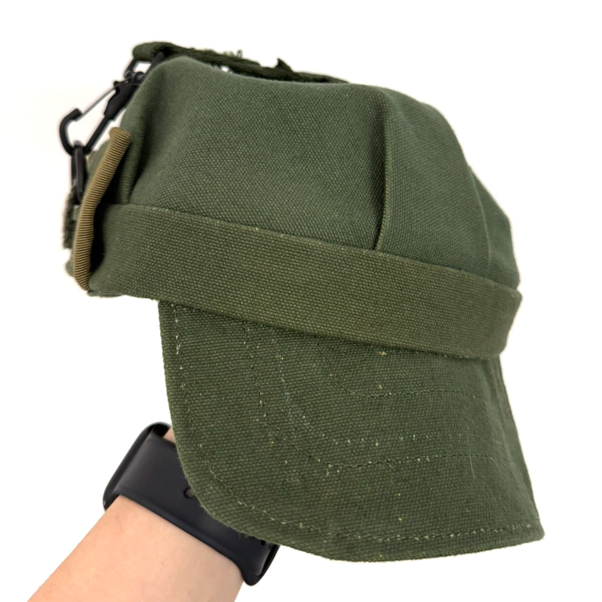 "Unfaded green" Utility cap