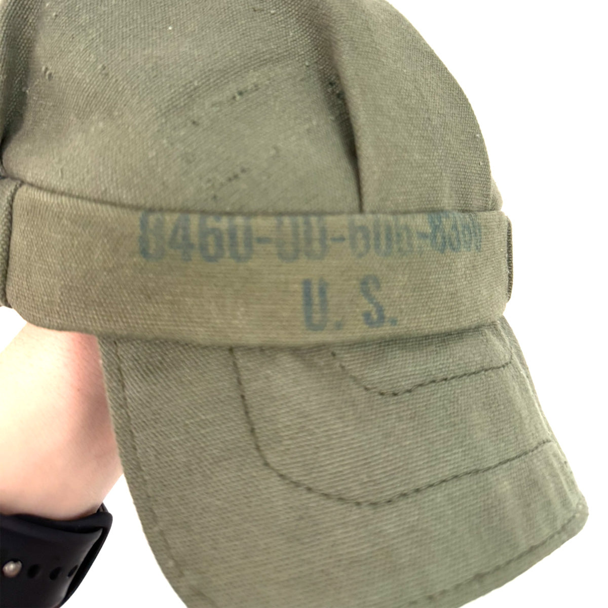 "U.S Text" Utility cap
