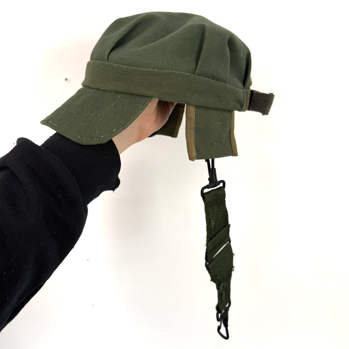 "Unfaded green" Utility cap