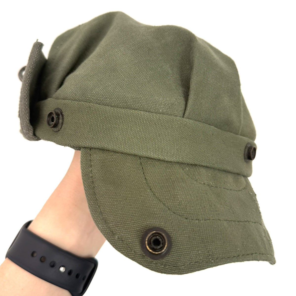 "Button" Utility cap