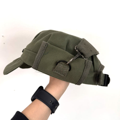 "Button" Utility cap